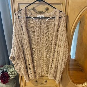 Open Knit Cardigan